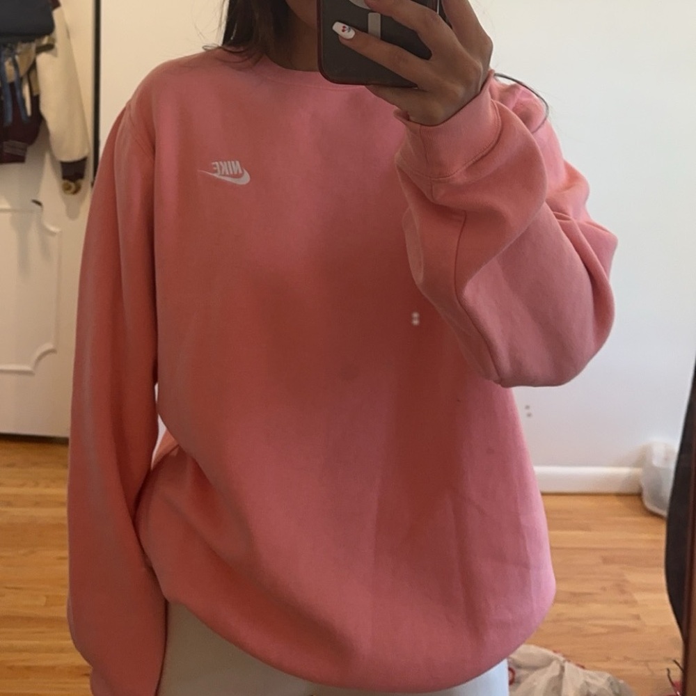 Nike Pink Crew Neck Large